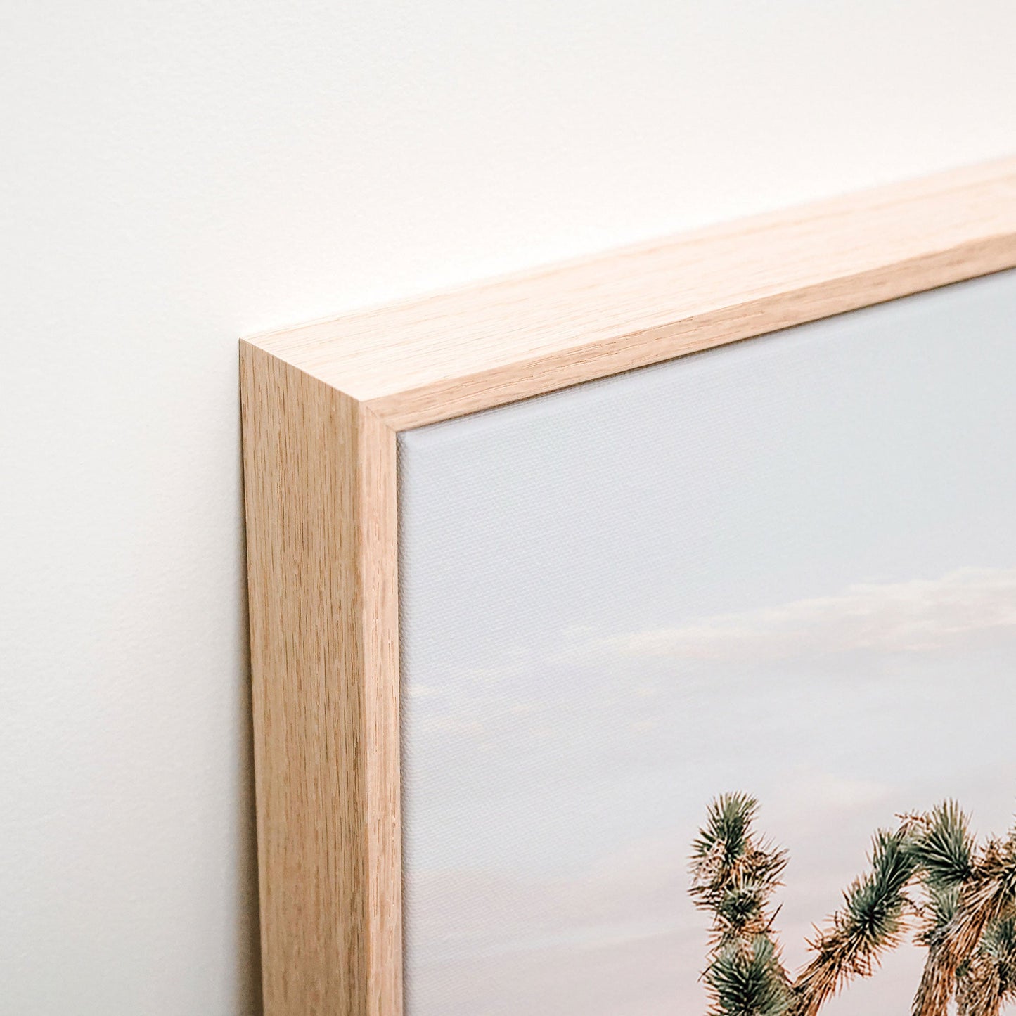 Rimrock Mountains Canvas wall art corner detail