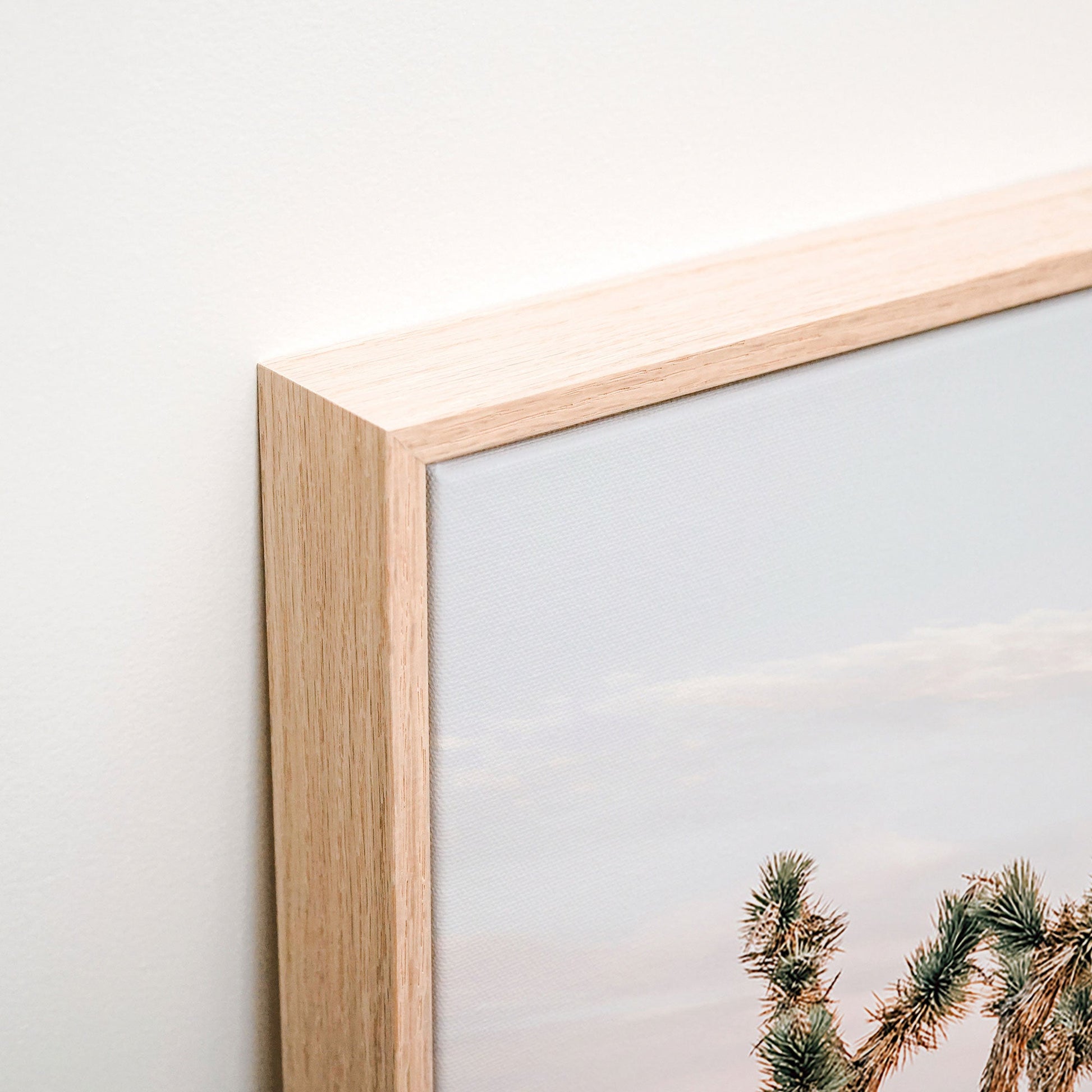 Rimrock Mountains Canvas wall art corner detail