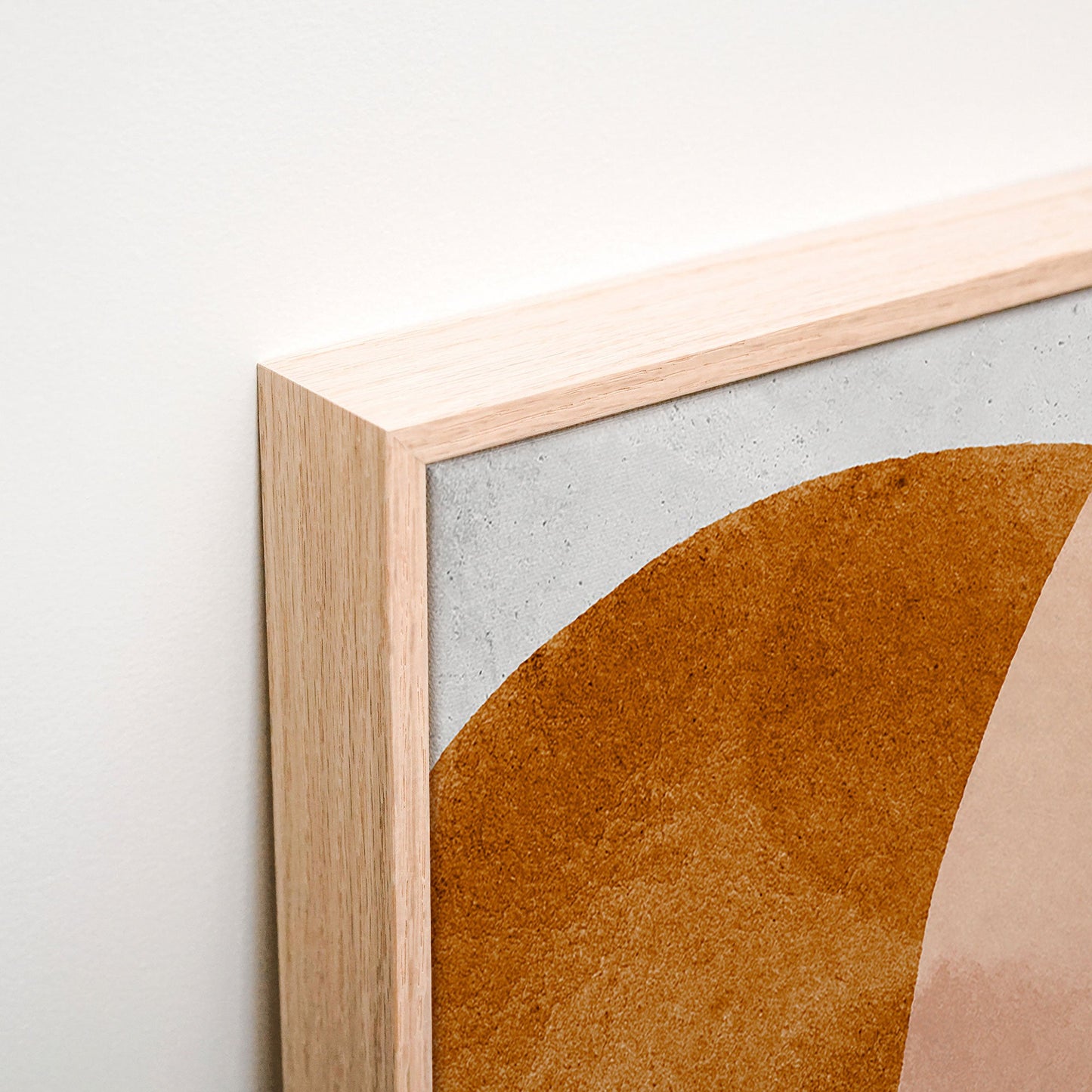 Ripley Canvas wall art corner detail