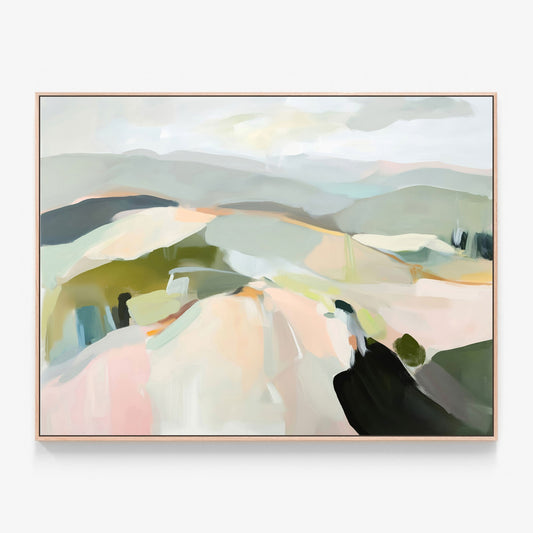 Rolling Landscape Canvas wall art print