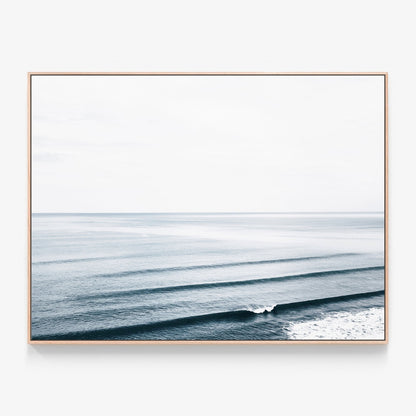 Rolling Sets Canvas wall art with oak float frame