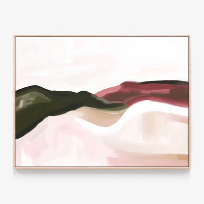 Rosewood Horizon Canvas wall art print