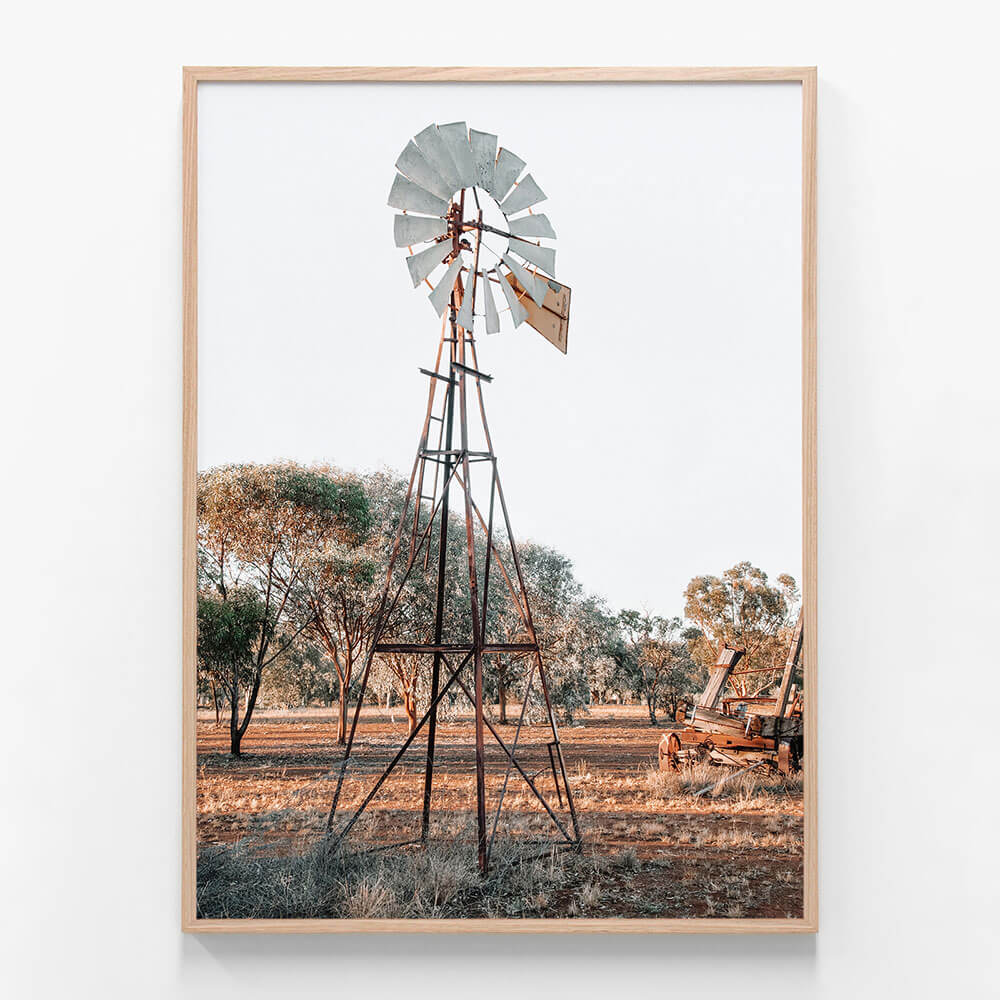 Rural Windmill
