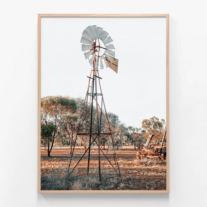 Rural Windmill