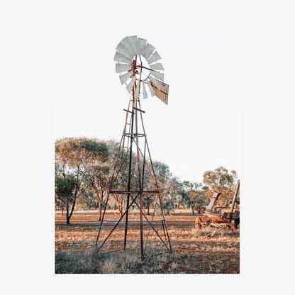 Rural Windmill