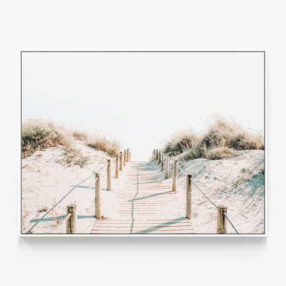 Sandy Walkway Canvas