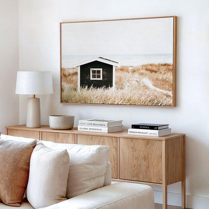 A Scandinavian style canvas wall art print.