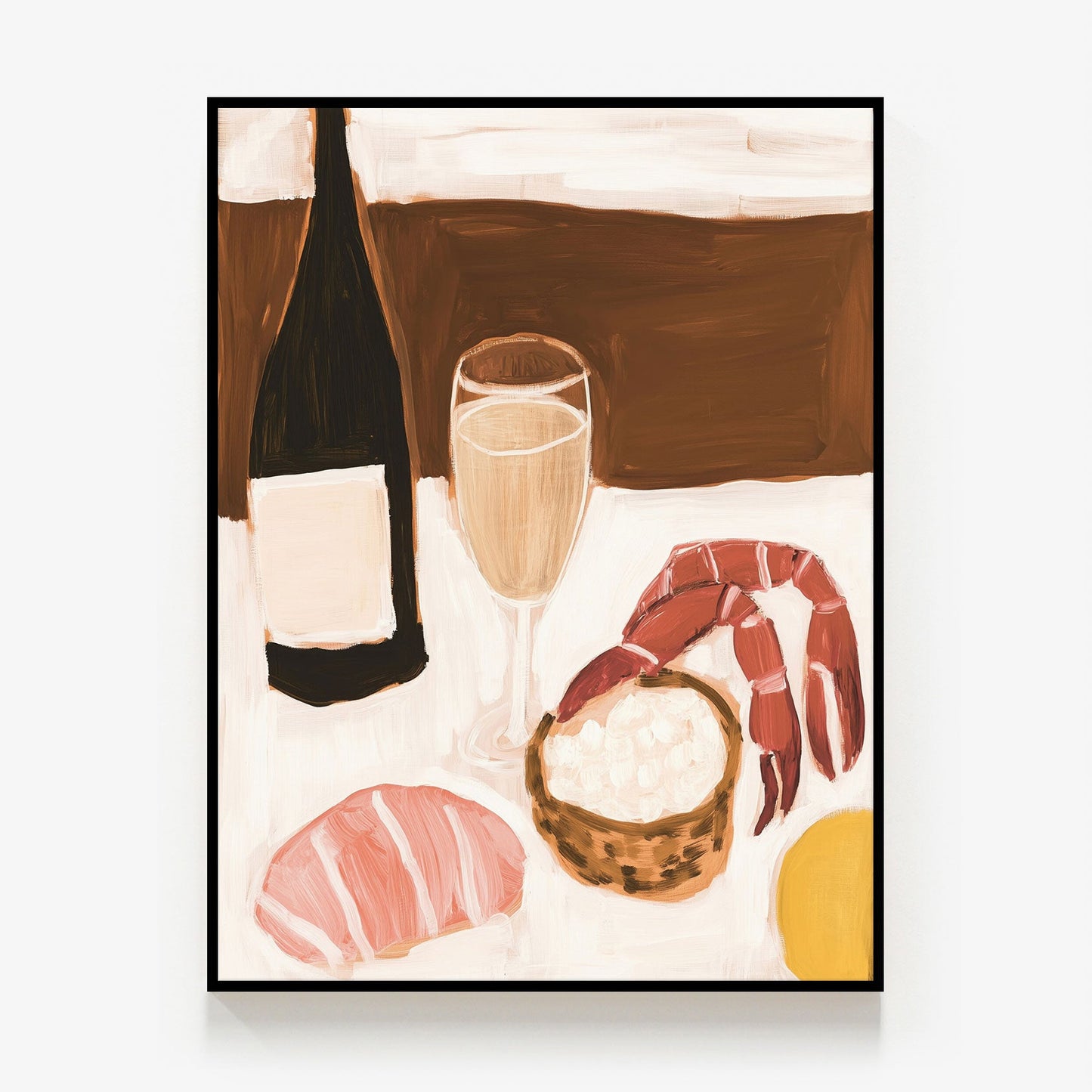 Seafood Delight Canvas