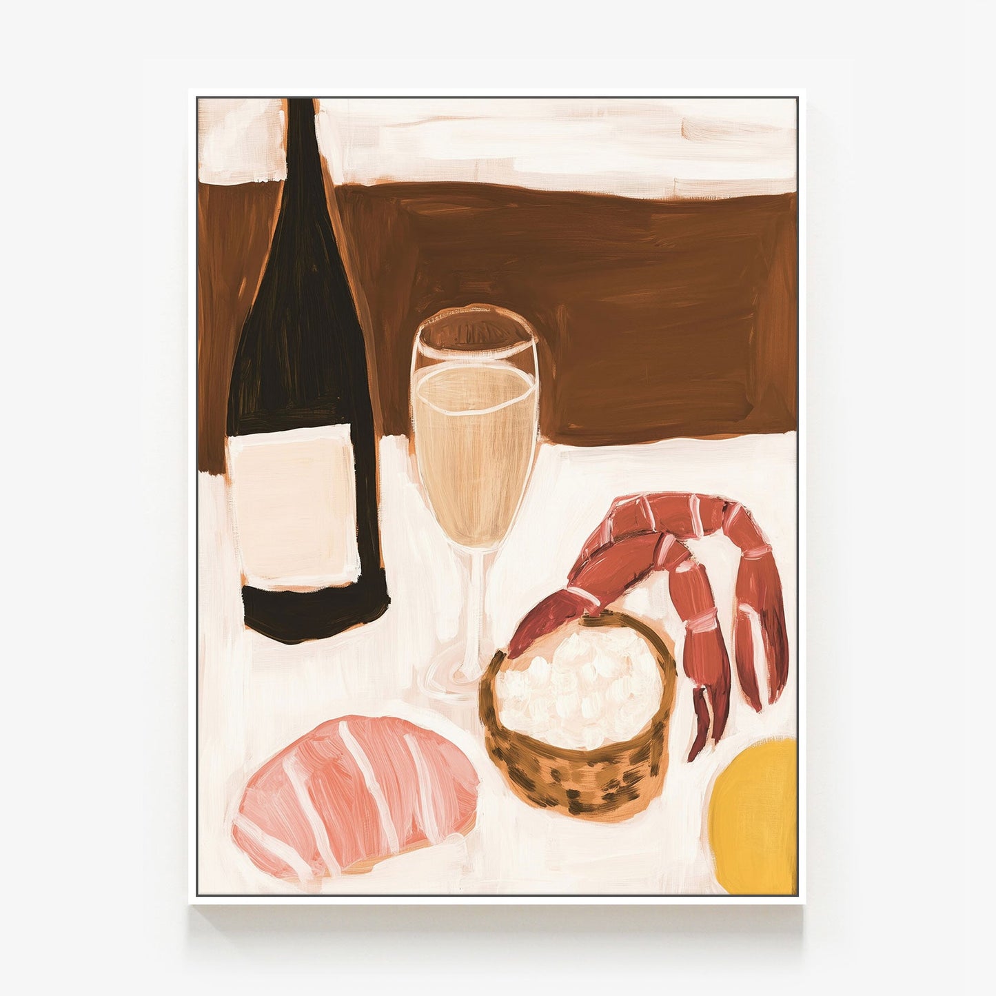 Seafood Delight Canvas