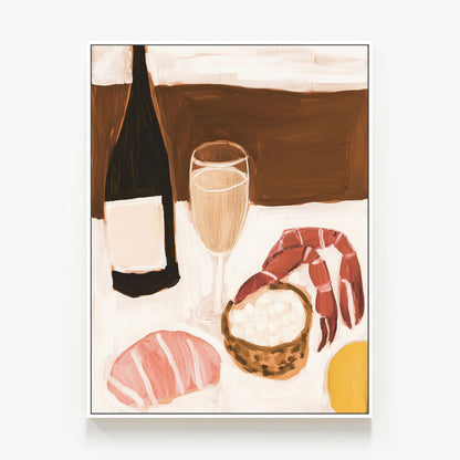 Seafood Delight Canvas
