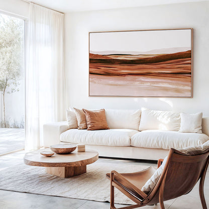 Sienna Landscape Canvas
