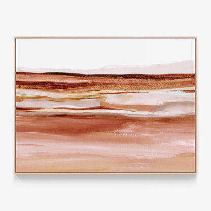 Sienna Landscape 3 Canvas wall art print