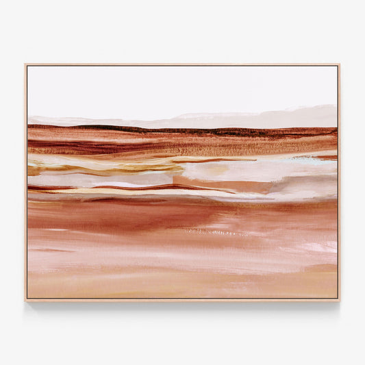 Sienna Landscape 3 Canvas wall art print