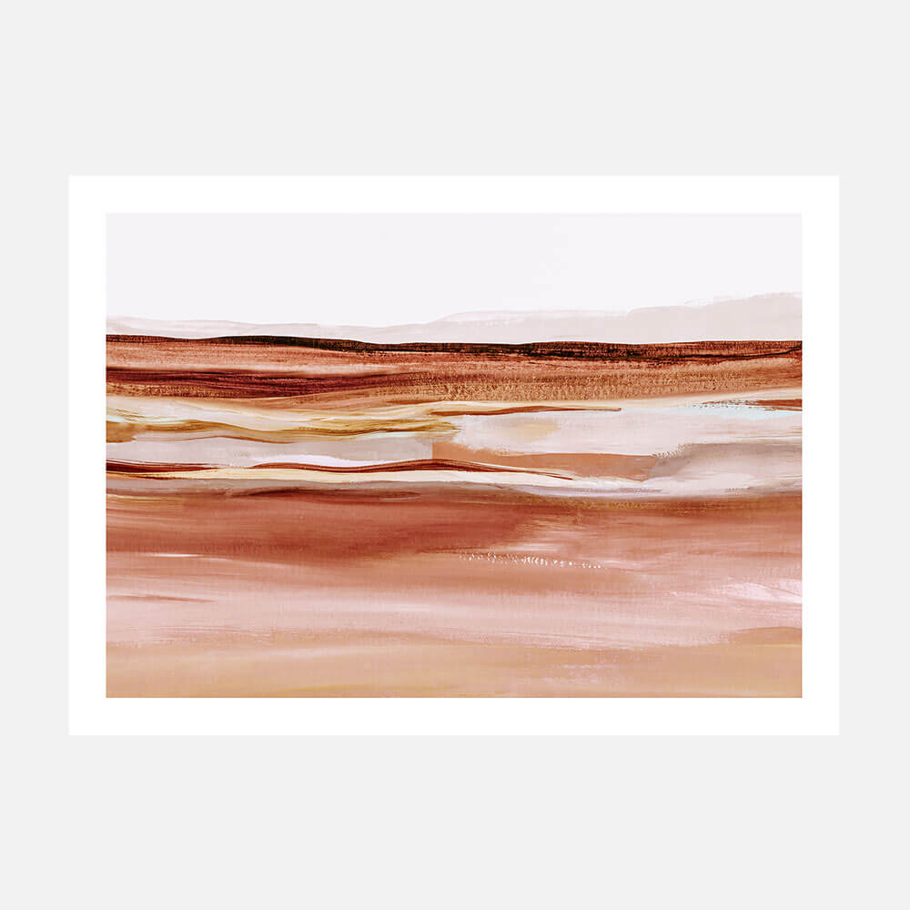 Sienna Landscape 3 wall art print
