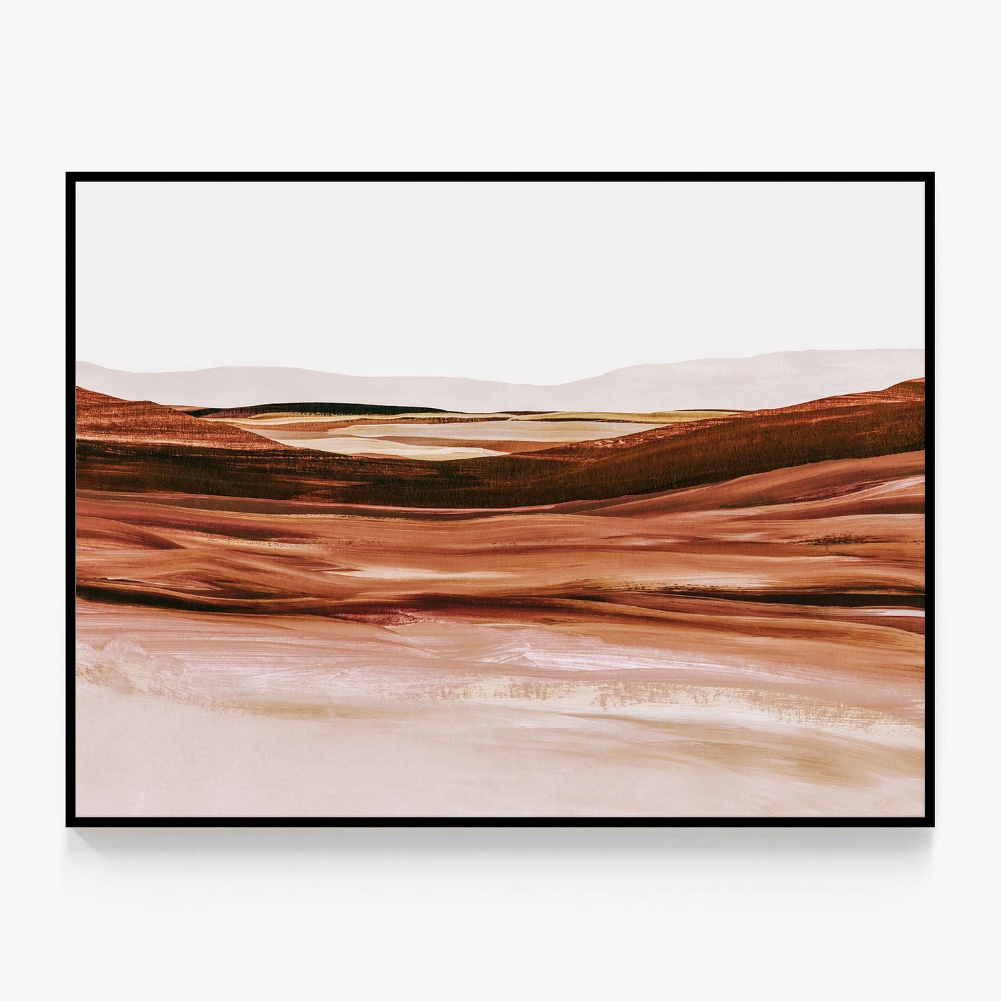Sienna Landscape Canvas