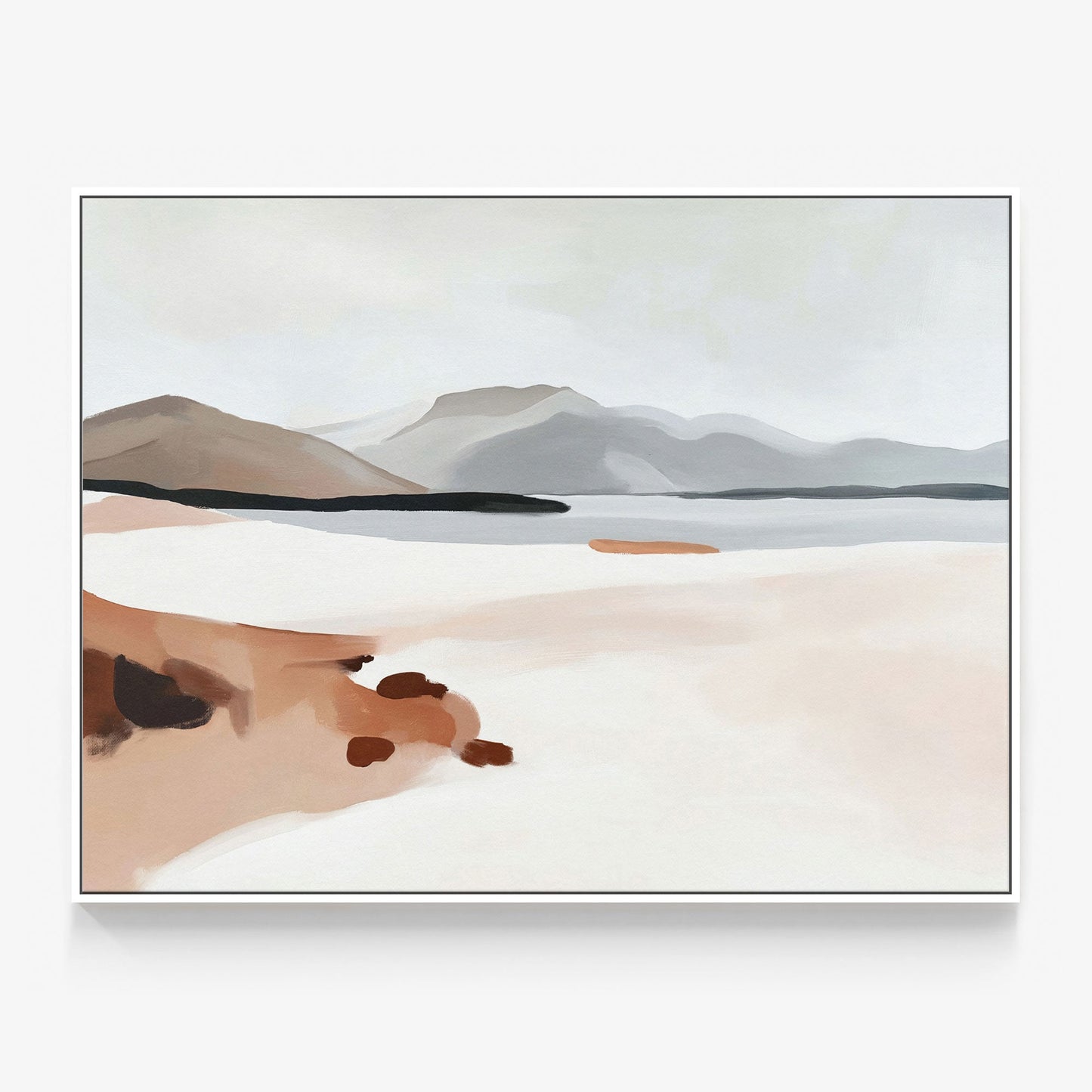 Silent Coast Canvas