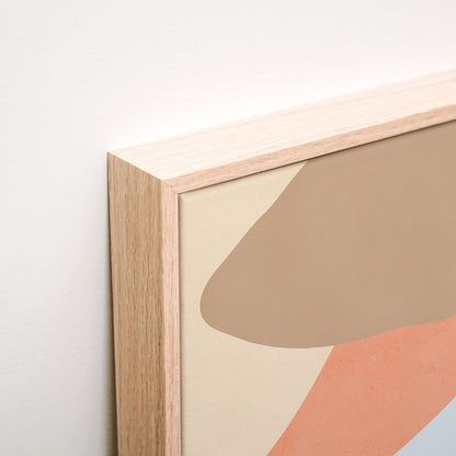 Simpson Canvas wall art corner detail