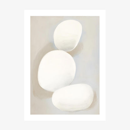 Smooth Pebbles wall art print