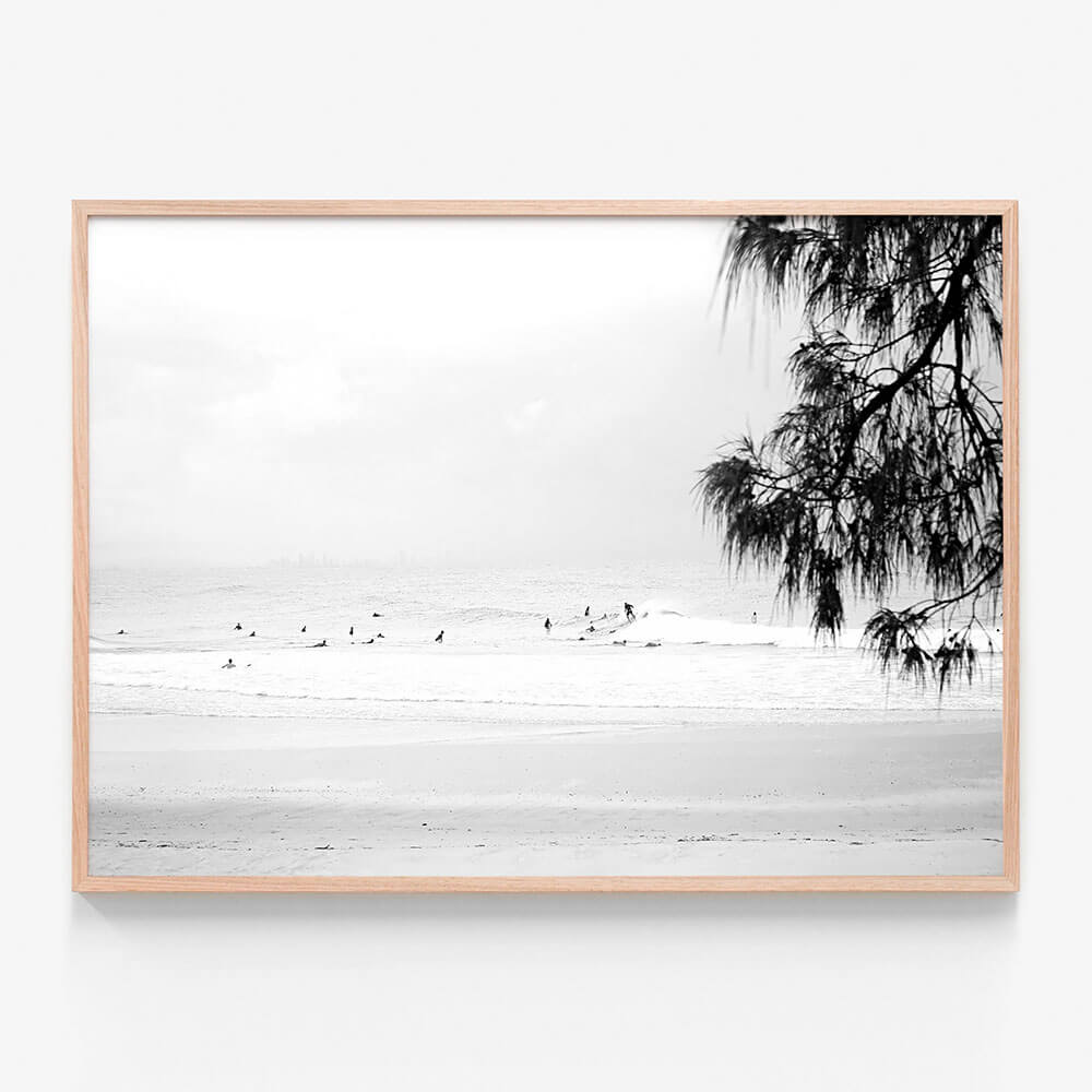 Snapper Rocks B&W