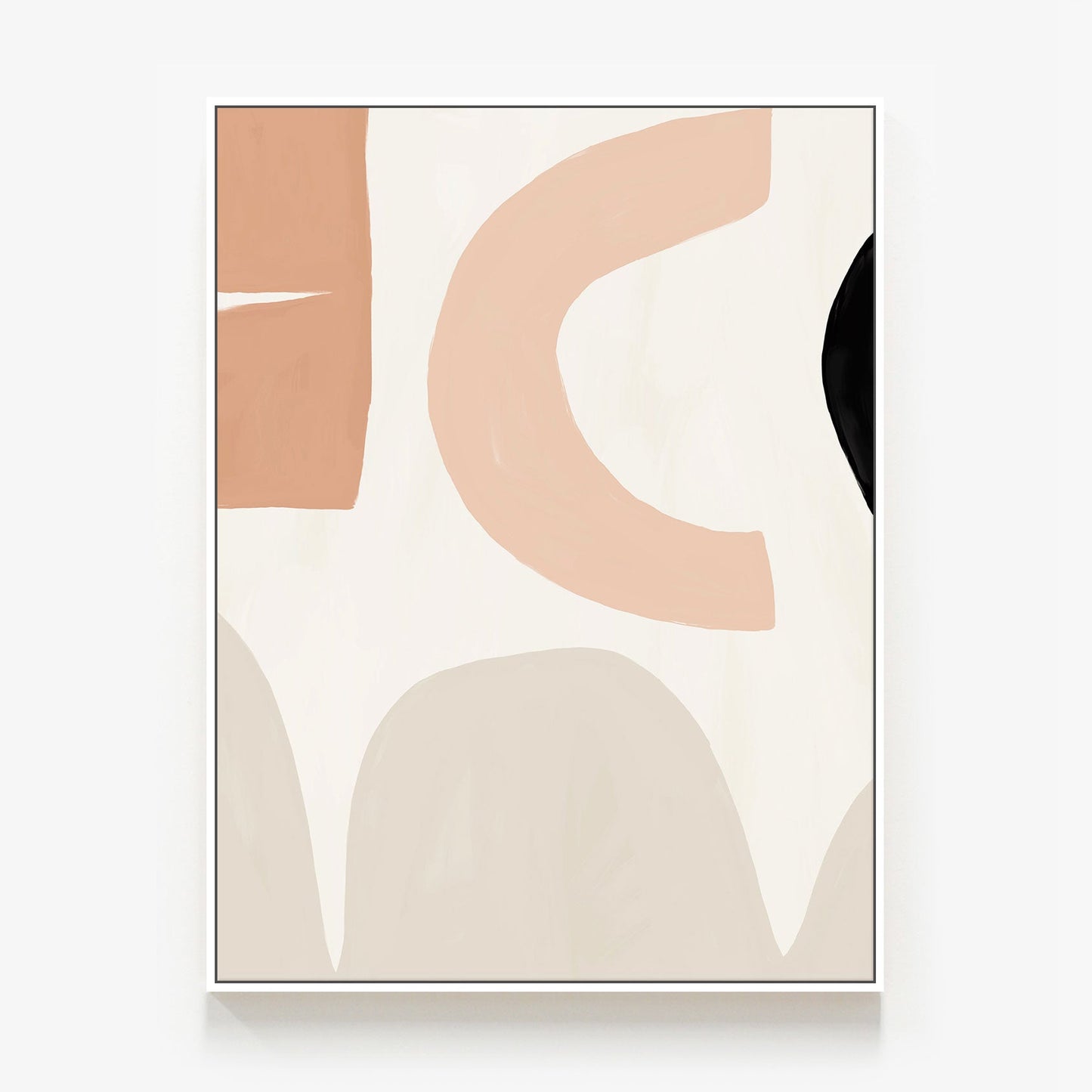 Solid Shapes No. 3 Canvas