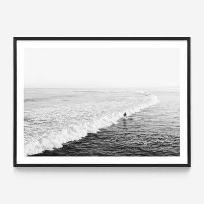 Solo Surfer B&W