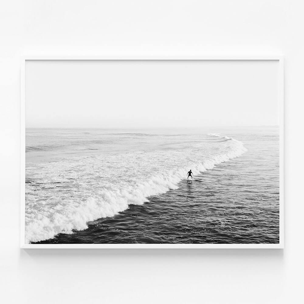 Solo Surfer B&W