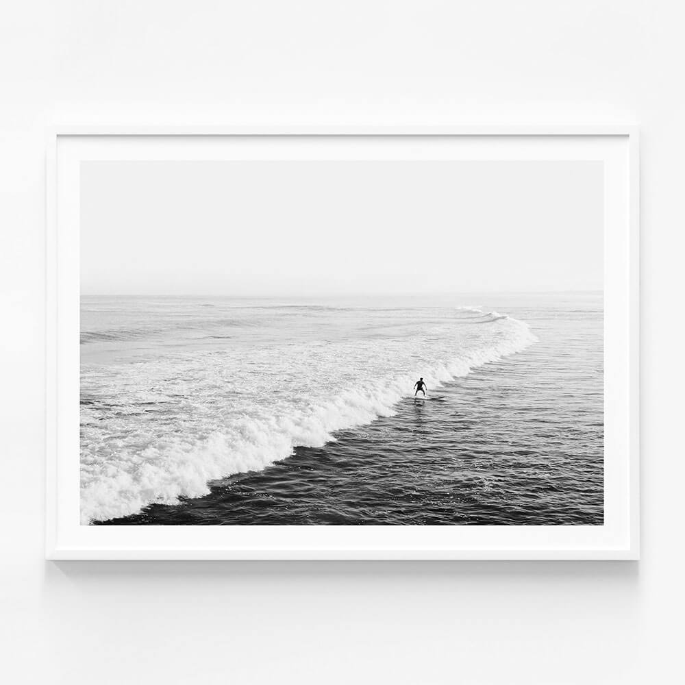 Solo Surfer B&W