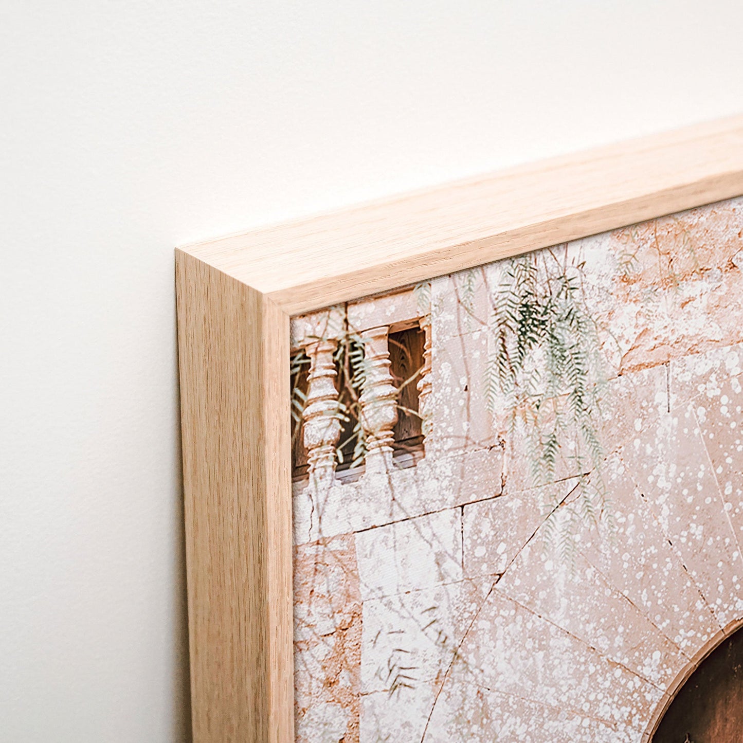 Spanish Villa Canvas corner detail