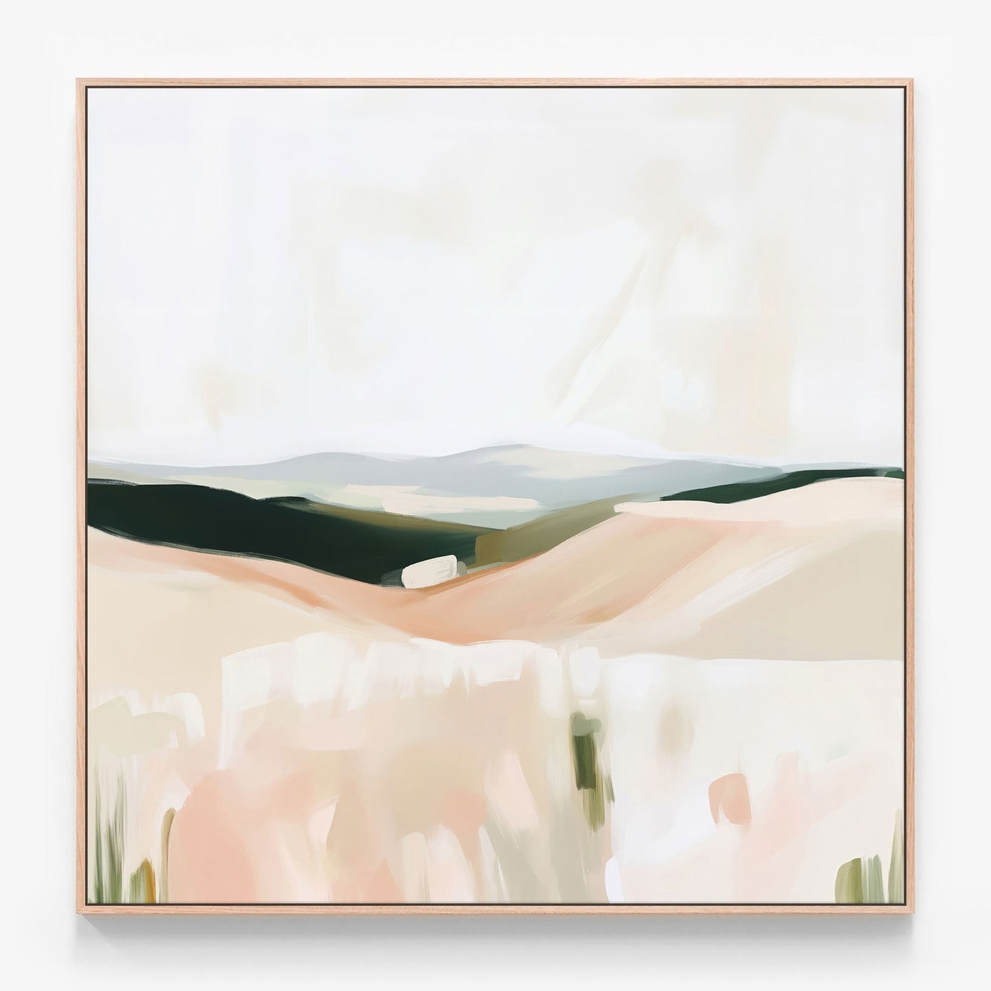 Spring Beauty an Abstract landscape painting Canvas wall art print