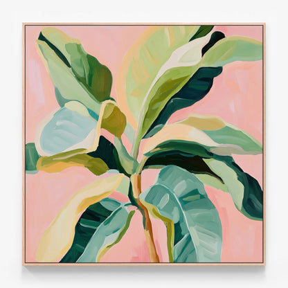 Still Leaves Canvas wall art print