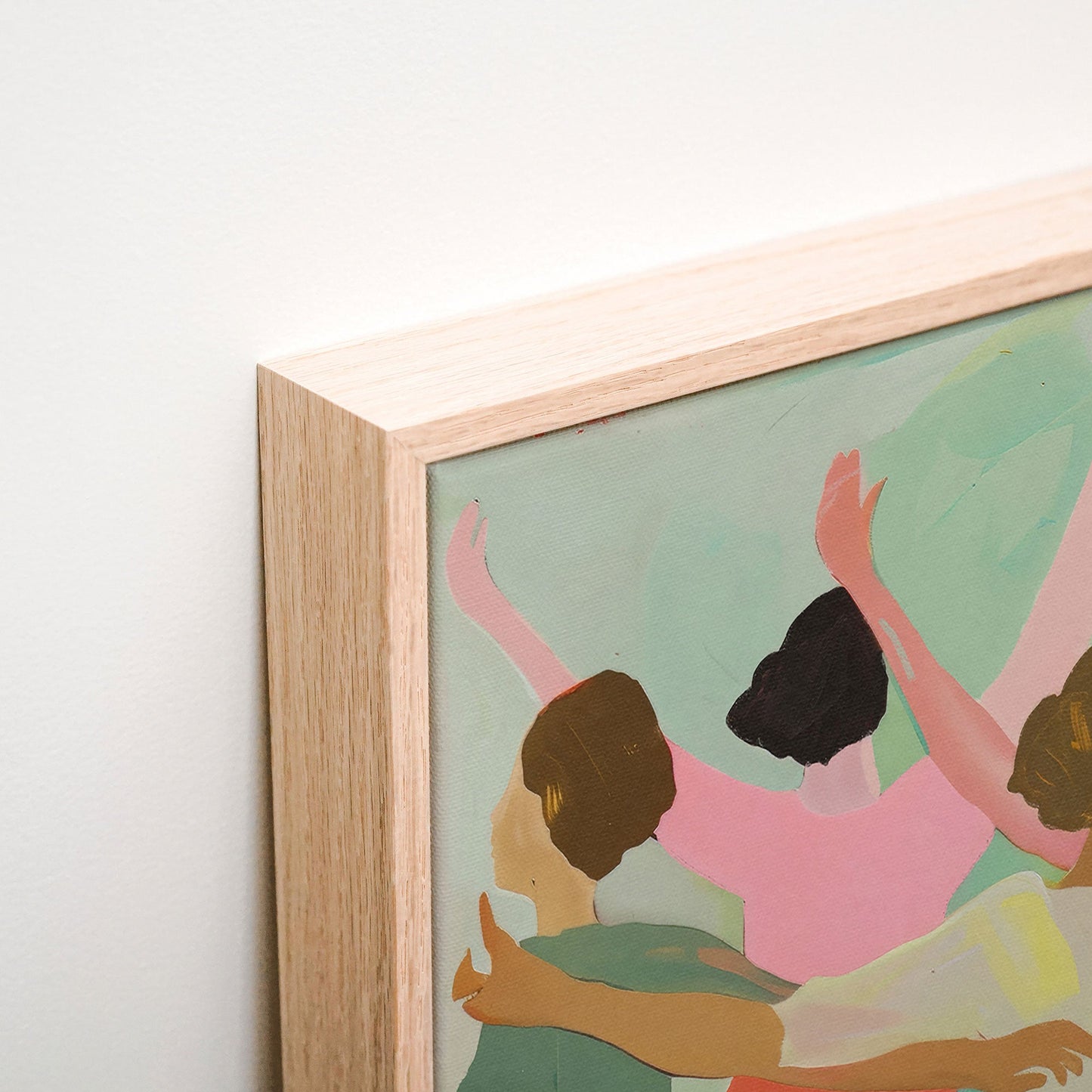 Street Dancers Canvas corner detail