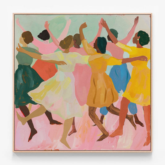 Street Dancers Canvas wall art print