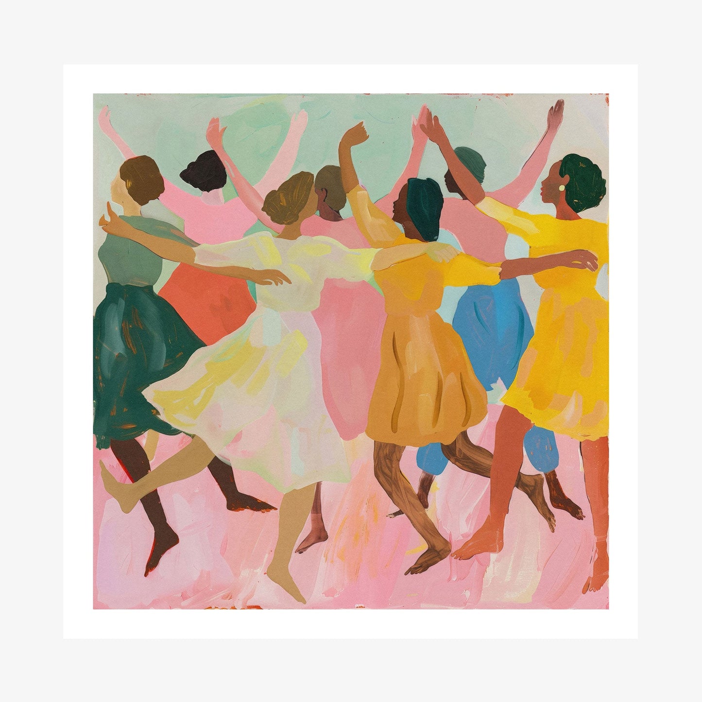 Street Dancers wall art print