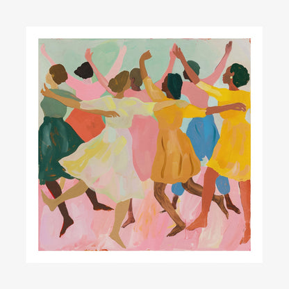 Street Dancers wall art print