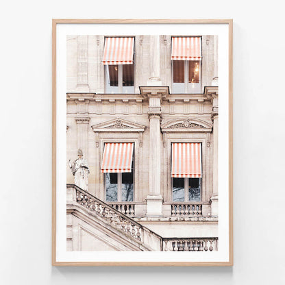 Striped Paris Awning