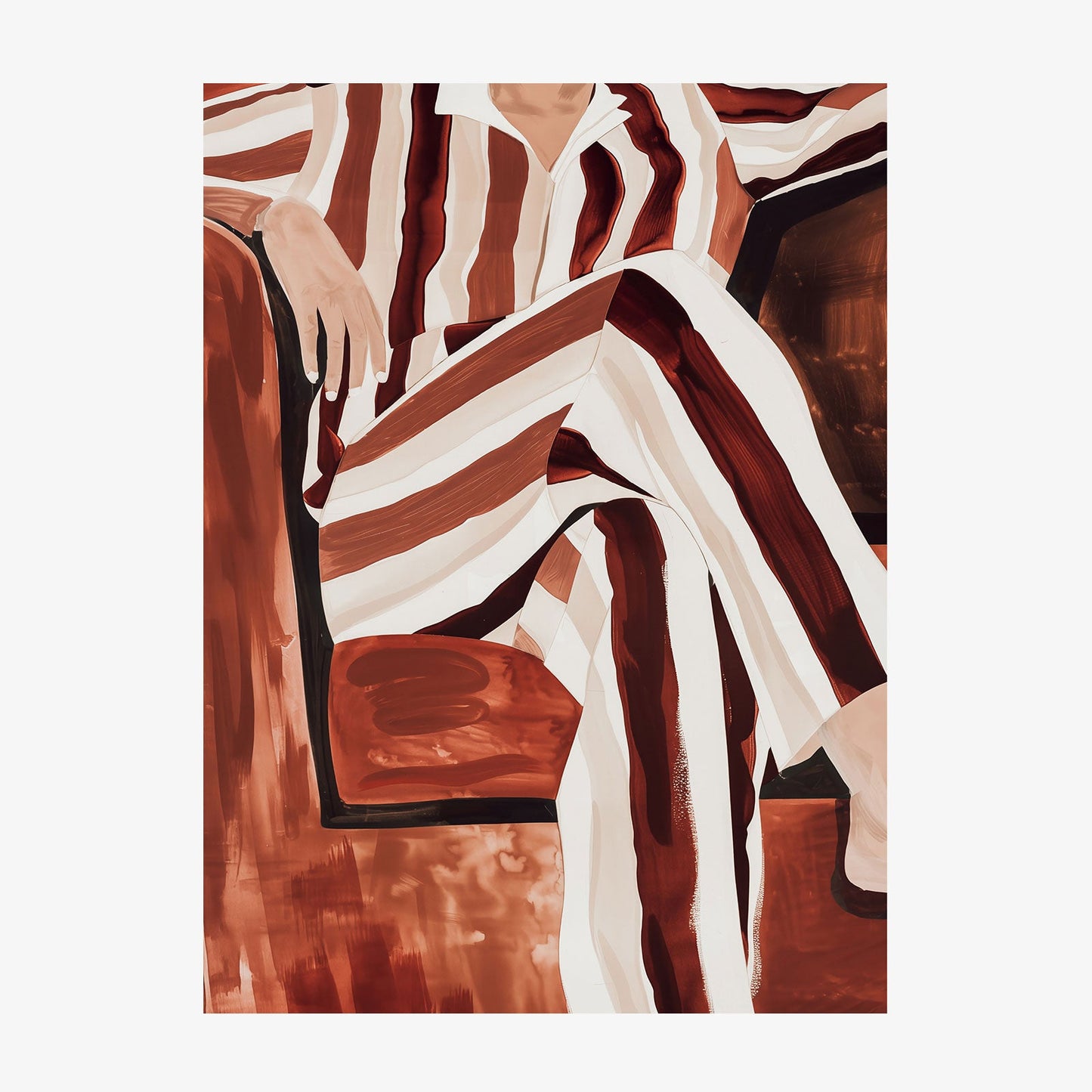 Striped Suit