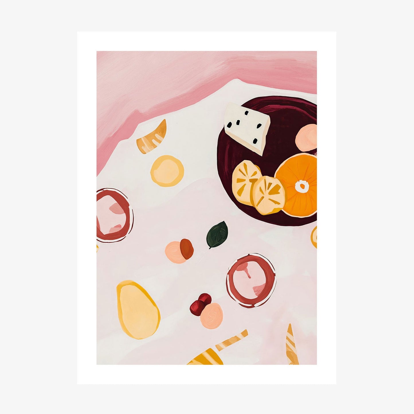 Sunday Spread wall art print