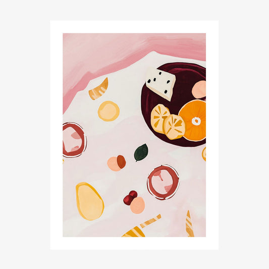 Sunday Spread wall art print