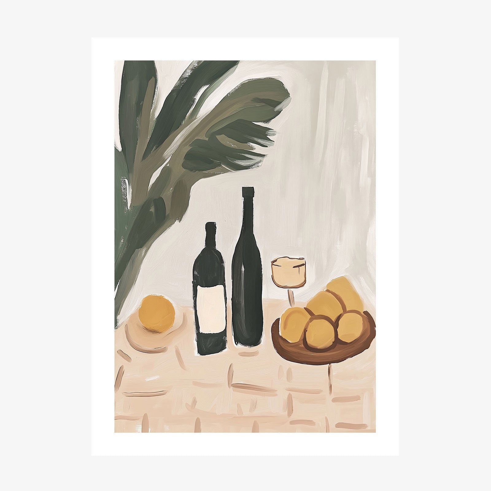 Sunlit Table wall art print