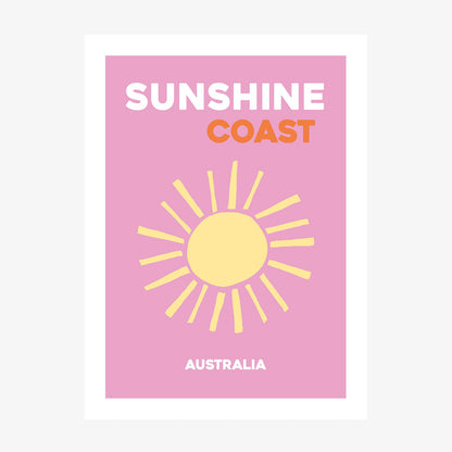 Sunshine Coast wall art print