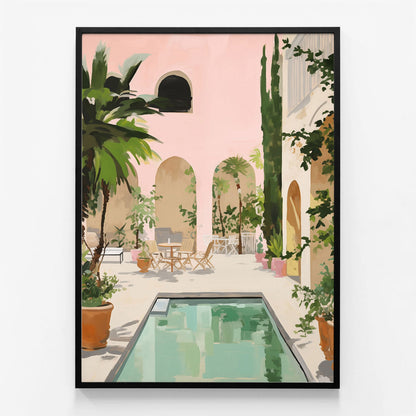 Sunwashed Courtyard