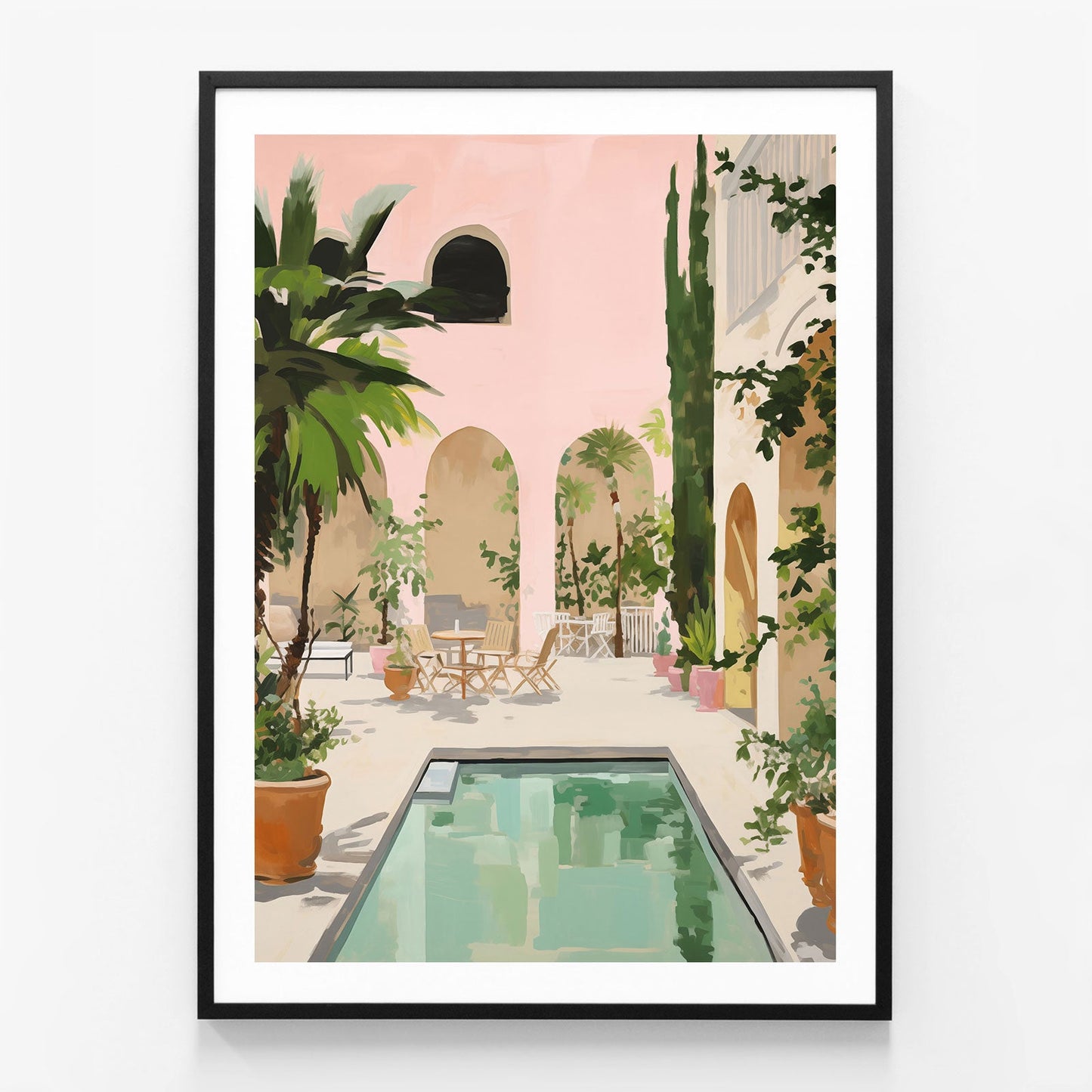 Sunwashed Courtyard
