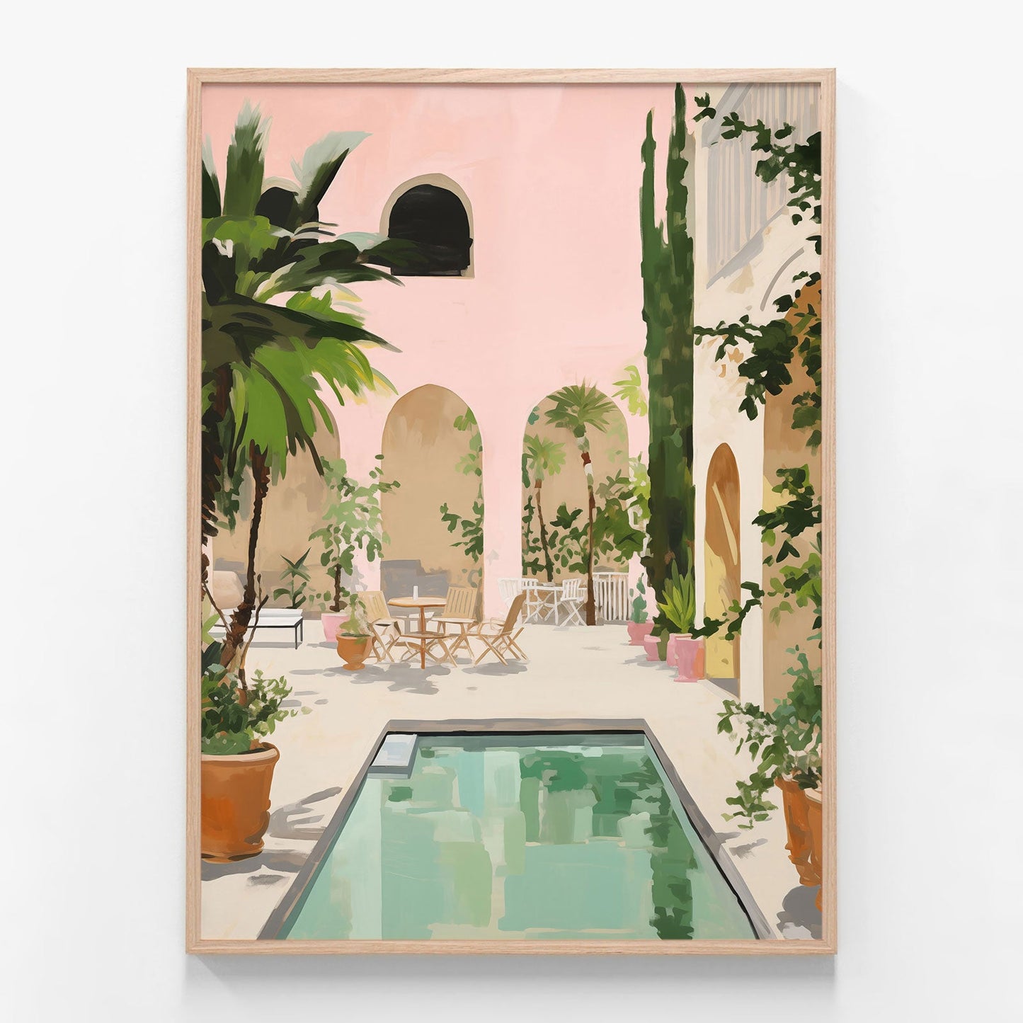 Sunwashed Courtyard