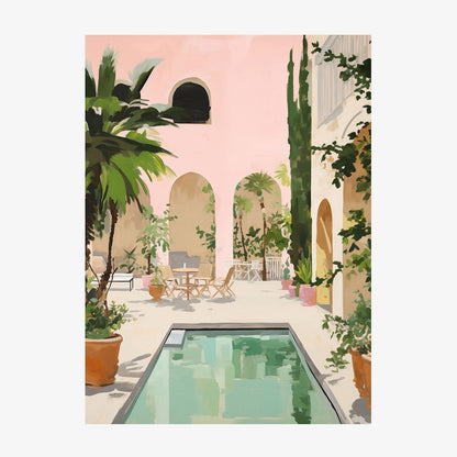 Sunwashed Courtyard
