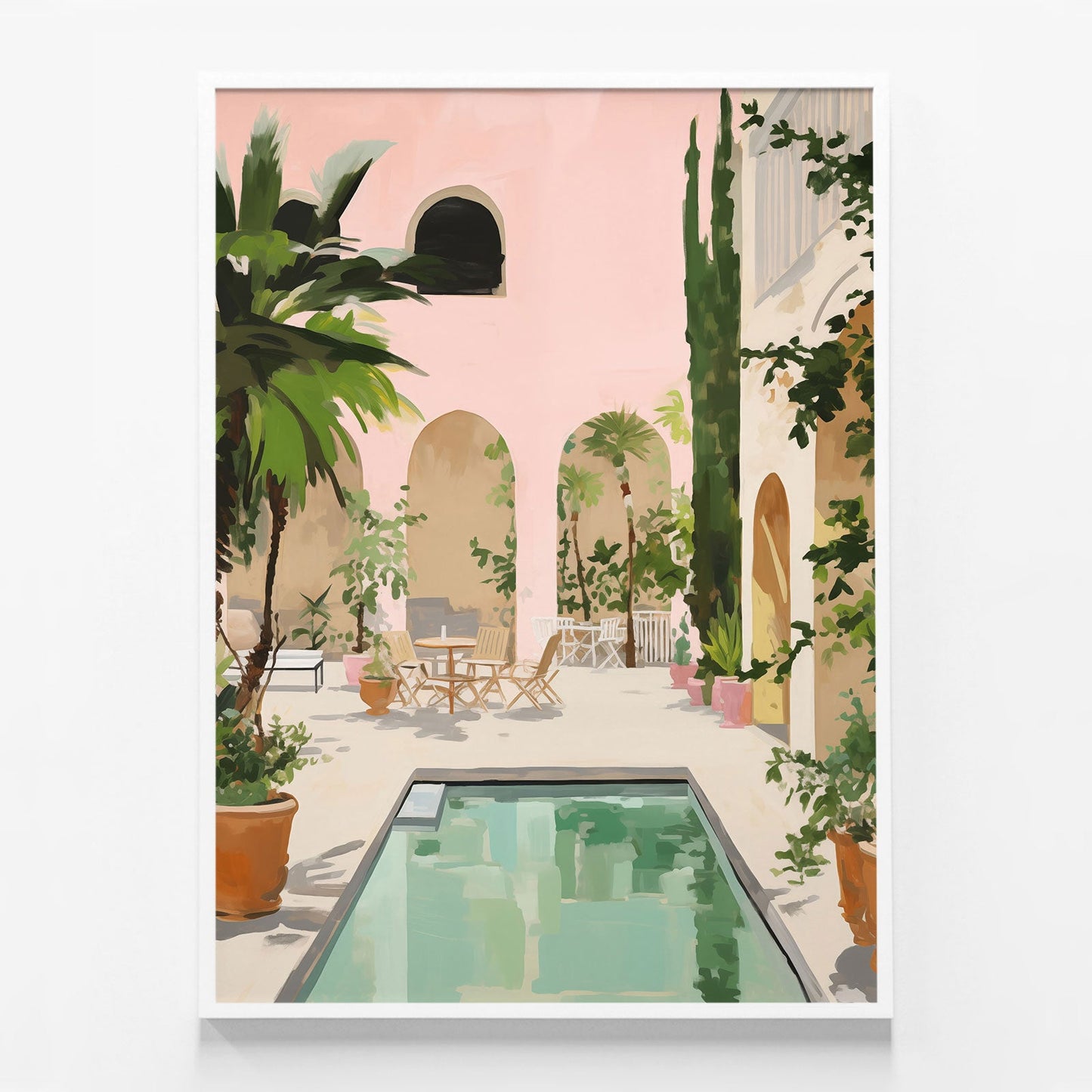 Sunwashed Courtyard