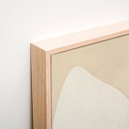 Tawny Shapes 2 Canvas corner detail