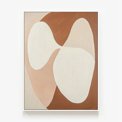 Tawny Shapes Canvas