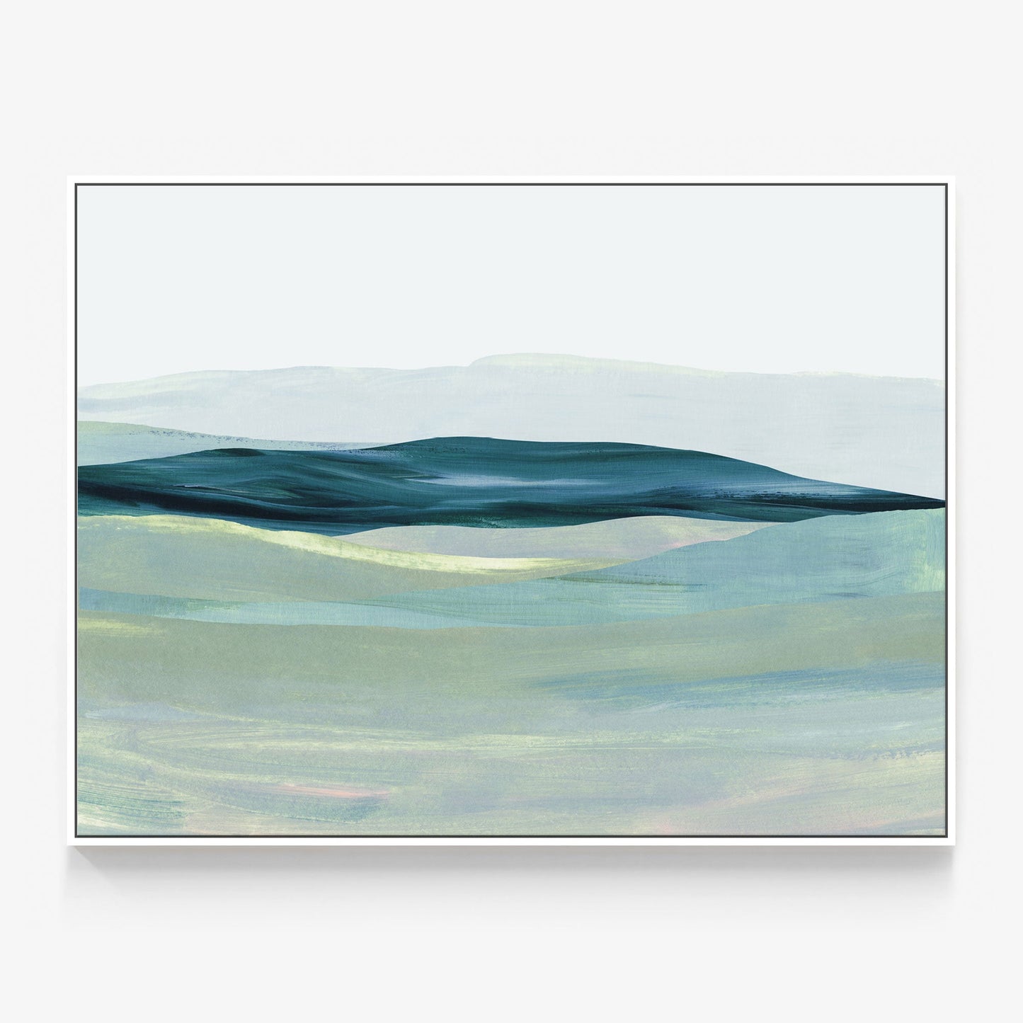 Teal Meadow No. 3 Canvas