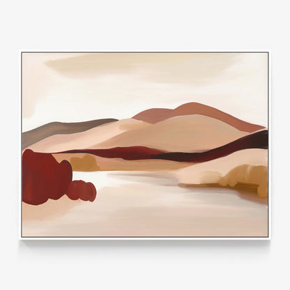 Terracotta Horizon Canvas