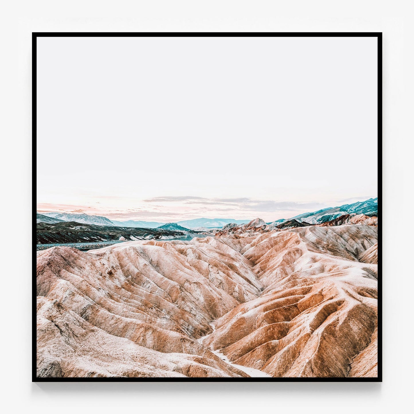 The Badlands Canvas